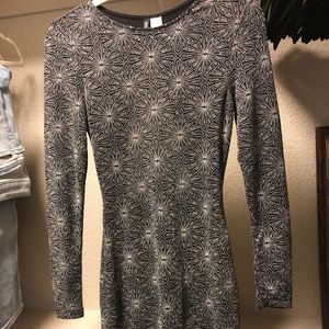 Black and Silver Party Dress